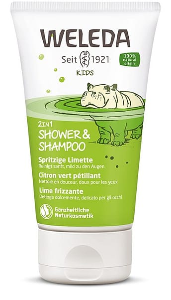 Kids 2u1 gel za tuširanje limeta