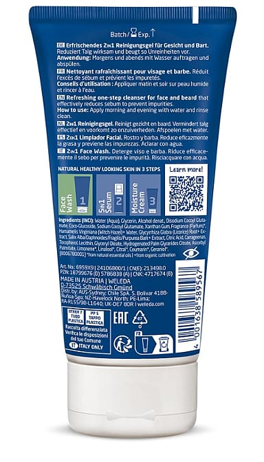 MEN 2u1 gel za umivanje