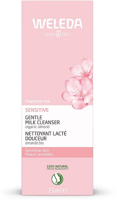 Badem mlijeko za čišćenje osjetljive kože lica