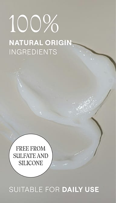 100% natural origin ingredients