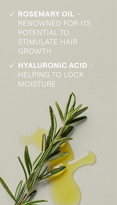 Hyaluronic acid - helping to lock moisture.