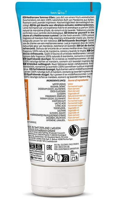 Mandarino di Capri gel za tuširanje