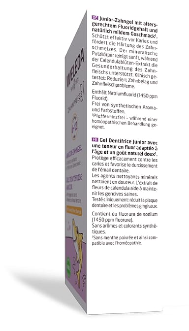 Junior gel za zube s fluorom