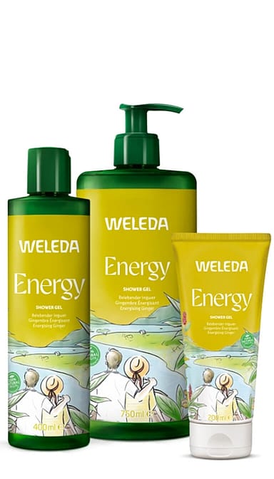 Energy gel za tuširanje đumbir