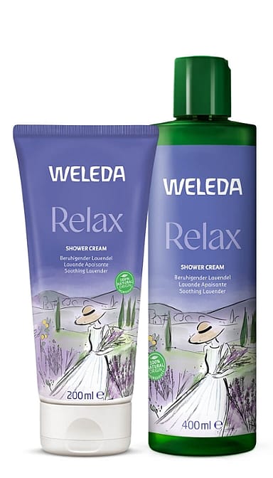 Relax kremasti gel za tuširanje lavanda