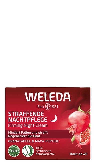 Noćna učvršćujuća krema, nar & maca peptidi