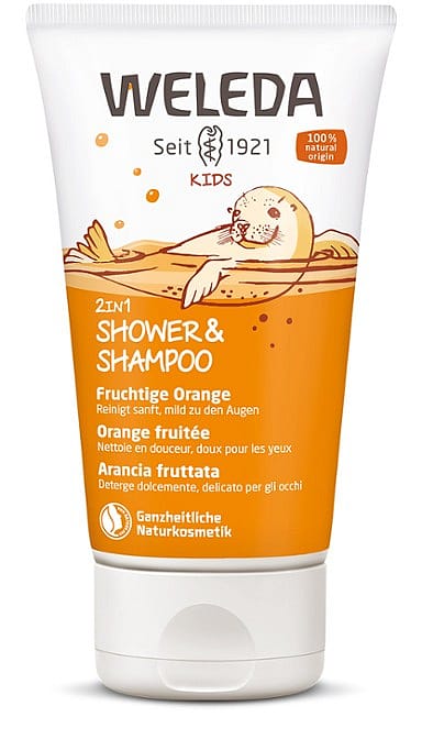Kids 2u1 gel za tuširanje naranča